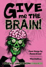 GURPS Low-Tech . . . no, not really. It's actually the cover for Give Me The Brain, but I bet most people don't read these. If you do, I dub thee 'cooler than the guy sitting next to you.' Which I can do, because I'm in Marketing.