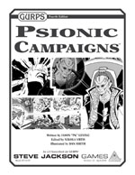 GURPS Psionic Campaigns Cover