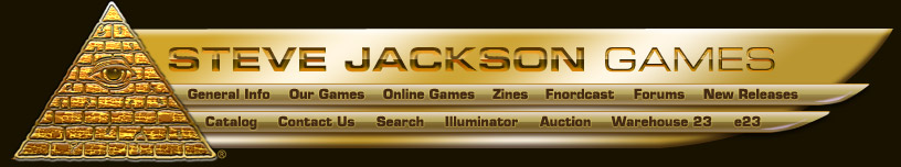 Steve Jackson Games: Site Navigation