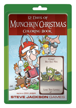 12 Days Of Munchkin Coloring Book