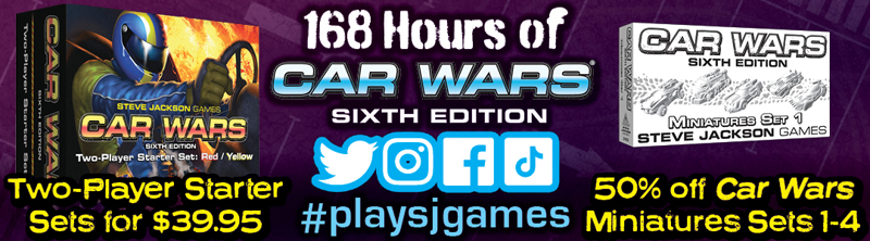 168 Hours of Car Wars Sale