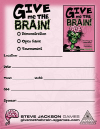 Give me The Brain!