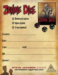 Zombie Dice
