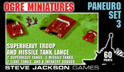 Paneuropean Set 3 - Superheavy Troop and Missile Tank Lance