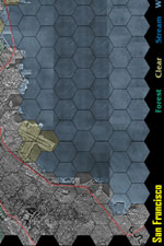 South East San Francisco Battle Map