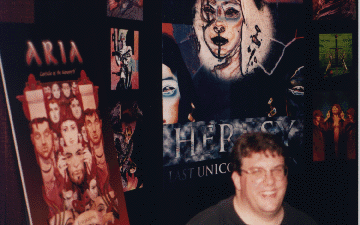 The Last Unicorn Games booth.