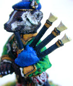 Highlander Bagpiper Detail Shot